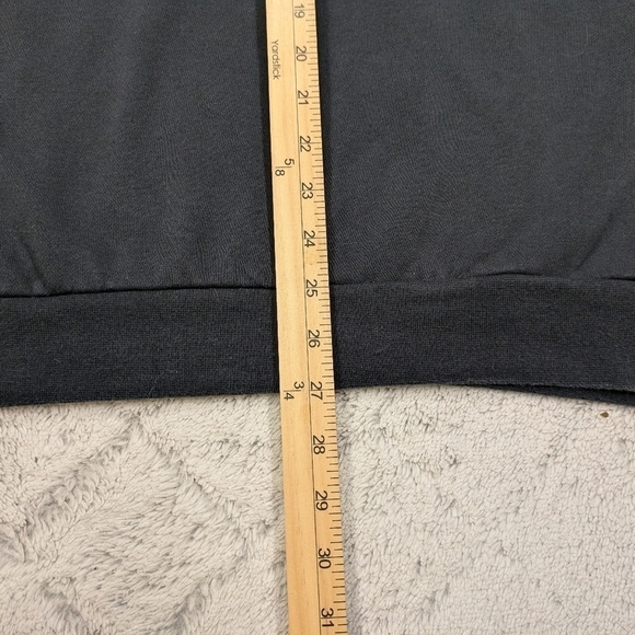 Nike Hoodie Women's XXL Black Icon Clash Sportswear Nylon Sleeves Roll Cuffs - Picture 9 of 9